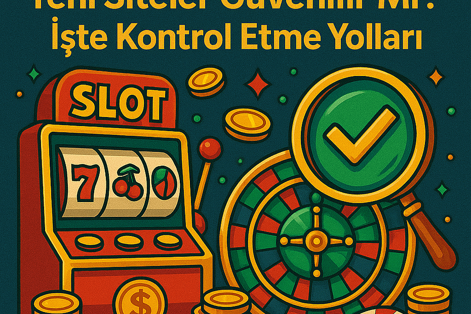 Deneme Bonusu Veren Yeni Siteler Güvenilir Mi? İşte Kontrol Etme Yolları