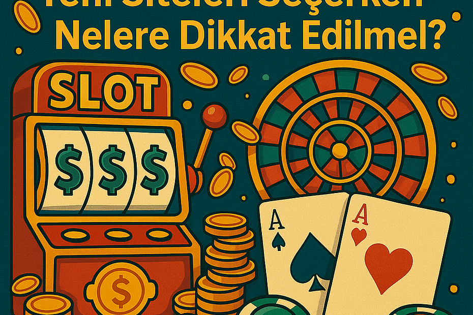 Deneme Bonusu Veren Yeni Siteleri Seçerken Nelere Dikkat Edilmeli?